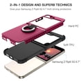 thumbnail image 3 of Funda BENTOBEN para Samsung Galaxy Z Flip 6, 6.7 pulgadas, anillo a prueba de golpes, 3 of 8