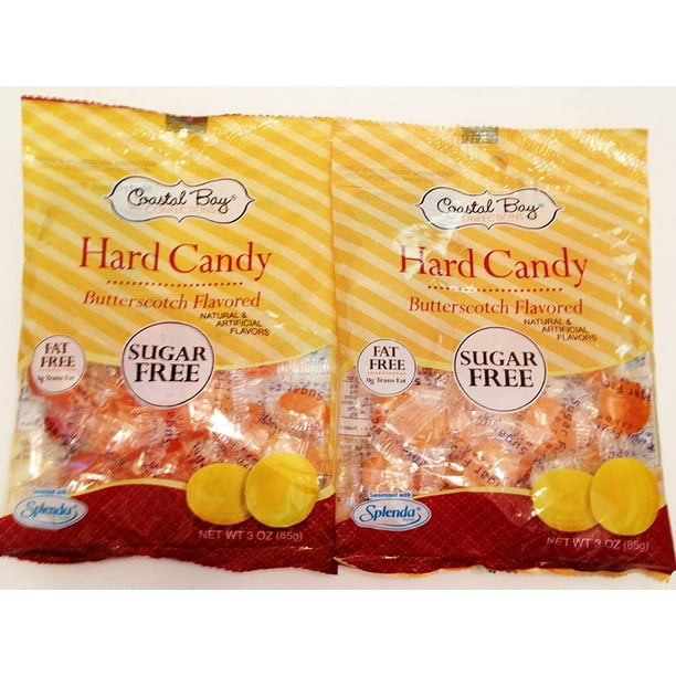 Coastal Bay Confections Butterscotch Flavored; Sugar Free; Hard Candy