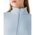 thumbnail image 6 of SMZ Women's Lightweight Warm Zip Up Long-Sleeve Soft Polar Fleece Jacket for Fall Winter, 6 of 8