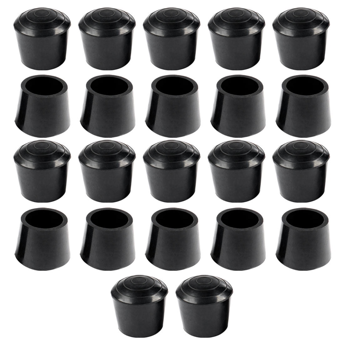 Rubber Leg Cap End Tip Furniture Feet Protector 32mm 1 1/4" Inner Dia