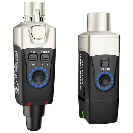 Xvive U3C Microphone Wireless System XLR Wireless Transmitter and Receiver for Condenser Microphone price history on PriceWatchPro