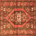 thumbnail image 1 of Ahgly Company Indoor Square Persian Orange Traditional Area Rugs, 3' Square, 1 of 1
