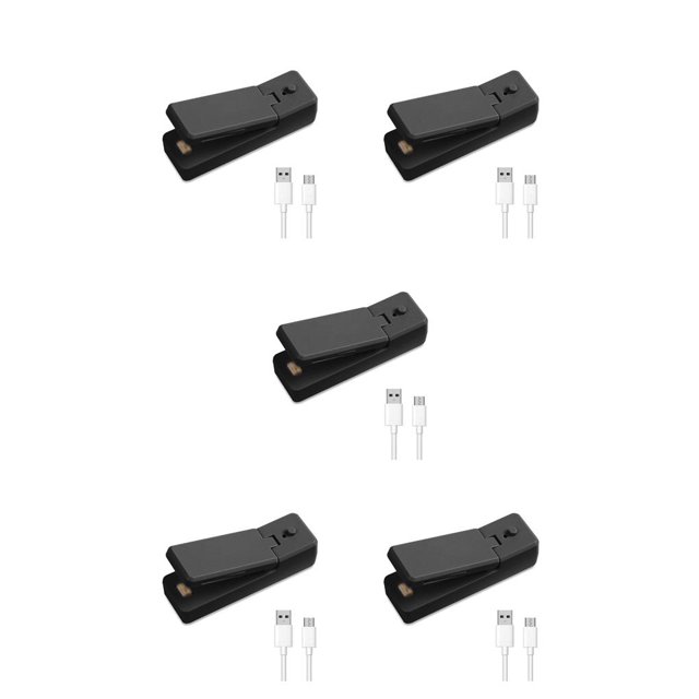 sweethay Sellador 2 en 1, embalaje USB, bolsas de mano, máquina de sellado, Manual doméstico, almacenamiento de alimentos, cierre, dispositivo Type2 NO2