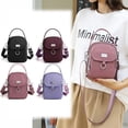 thumbnail image 5 of Women's Mini Shoulder Bag Handbags Messenger Bag dark purple, 5 of 5