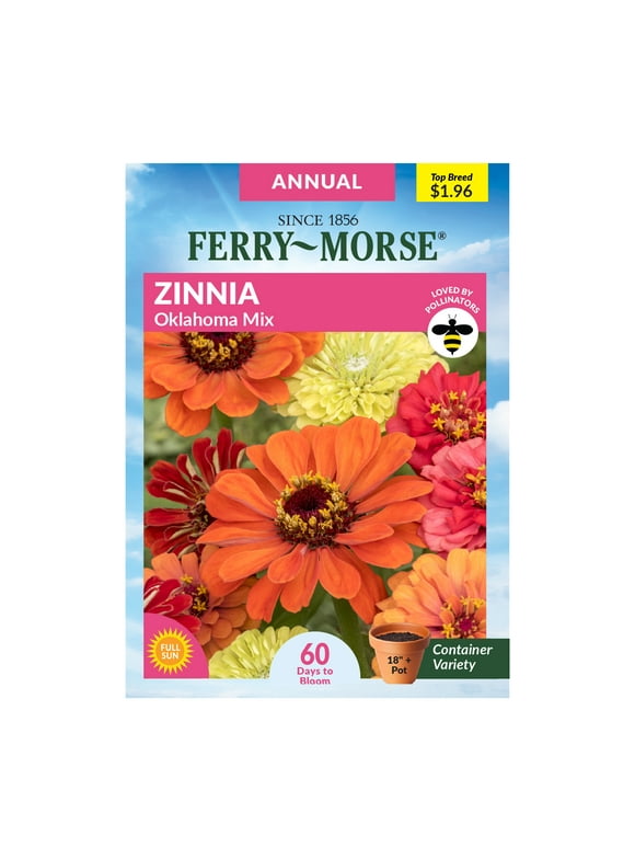Zinnia Flower Seeds in Seed Gardening