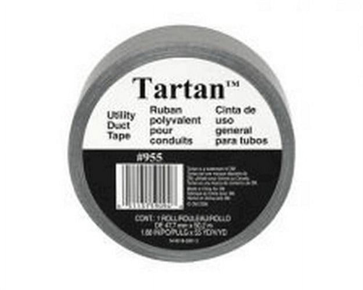 3M Silver Basic Duct Tape 1.88"wx55yd, Single Roll