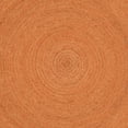 thumbnail image 6 of SAFAVIEH Natural Fiber Cebrail Braided Jute Area Rug, Orange/Natural, 9' x 9' Round, 6 of 6