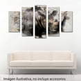 thumbnail image 2 of Cuadro decorativo Cuadros Abigail Rinoceronte Rompiendo la pared 5 Piezas, 2 of 3