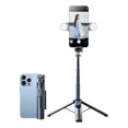 thumbnail image 1 of Trípode Extensible Selfie Stick Con Luces Dobles Pamolo, 1 of 8