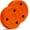 Orange Snipe, variant on Green Biscuit Hockey Puck 2 Pack, Original, Off Ice Hockey Puck for Snipe, Shooting Street Hockey