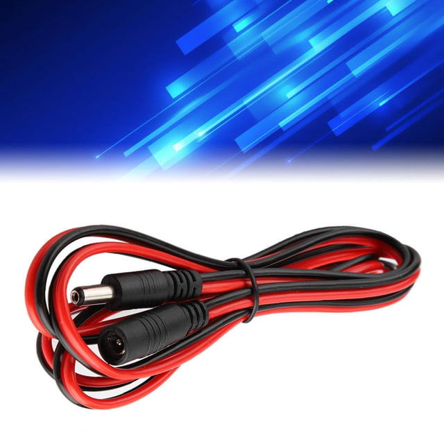 Cable de extensión de alimentación, cable de extensión de alimentación de 150 cm, cable de alimentación macho a hembra, cable de extensión de alimentación, salida de alta intensidad