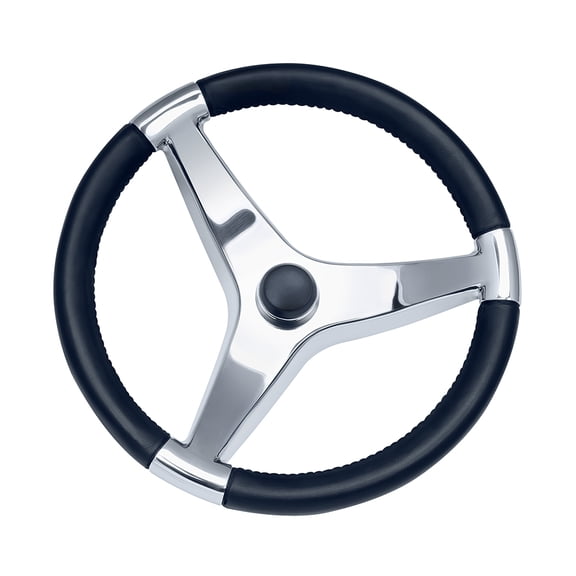 Schmitt Marine Evo Pro 316 Cast Stainless Steel Steering Wheel - ... [7241321FG]