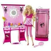 Barbie Fashion Fever Dream Bathroom 2008 Mattel N4895