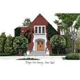 thumbnail image 1 of Michigan State University Alumni Chapelle Campus Images Lithographie Imprimée, 1 of 1
