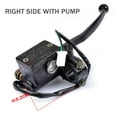 thumbnail image 3 of Motorcycle Handle Brake Fluid Caliper Master for 125Cc YBR 125 Front Brake Hydraulic Pump Cylinder Assy,Left, 3 of 5