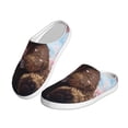 thumbnail image 2 of Picia Romantic Floral Bear for Women's Lamb-hug Comfy Fleece House Slippers Memory Foam, Slip-on House Shoes Indoor Outdoor-37/38, 2 of 7