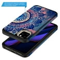 thumbnail image 3 of iPhone 11 Case, Kaesar Slim Hybrid Dual Layer Shockproof Hard Cover Graphic Fashion Cute Colorful Silicone Skin Cover Armor Case for iPhone 11 (Mandala), 3 of 5