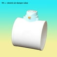 thumbnail image 4 of 220V PVC air damper valve air ventilation valve electric air duct value motorized damper value / Two-way switch for hvac system, 4 of 4