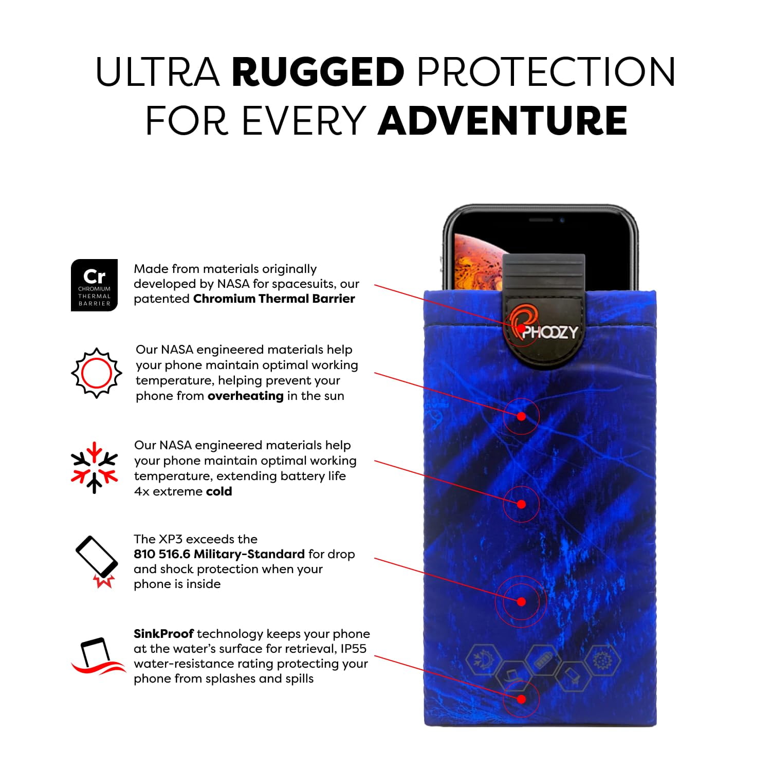 PHOOZY Thermal Phone Case - XP3 Series: Ultra-Rugged Liberia | Ubuy PHOOZY Thermal Phone Case - XP3 Series: Ultra-Rugged Liberia | Ubuy