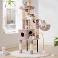 thumbnail image 2 of Árbol para Gatos Heybly Mushroom HCT200SMU 125 cm con Tubo de Acero, 2 of 9