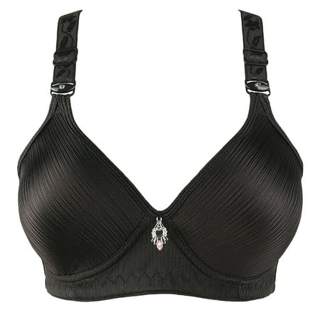 YANHAIGONG Women Bra Lingerie Seamless Plus Size OnePiece Elastic Comfort Cotton Vest Bra Underwear True Bras For Women