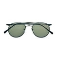 thumbnail image 5 of John Varvatos Mens Silver Round Metal Sunglass V547 520 Silver, Mirror Lens, 5 of 5