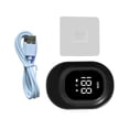 thumbnail image 1 of MERIGLARE Toothbrush Sanitizeri Case USB Charging LED Screen Drying Toothbrush Cleaner black, 1 of 9