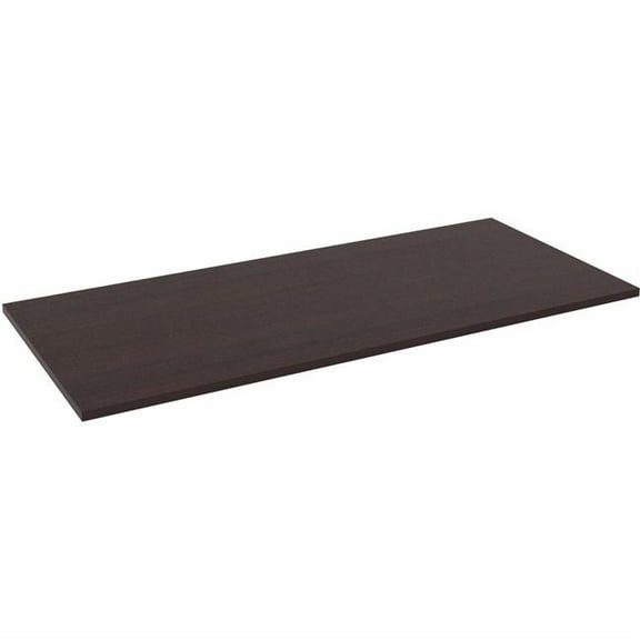 Lorell LLR62684 66 x 30 in. Multipurpose Tabletop, Espresso