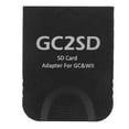 thumbnail image 3 of Console Micro Storage Card Adapter, Portable Professional Game Storage GC2SD Card Reader  For Video Game White,Black,Transparent, 3 of 8