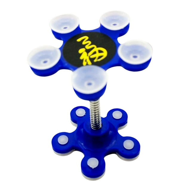 Tachiuwa Desk Phone Holder Phone Stand Suction Cup Phone Rack Cellphone Stand for Kitchen Blue