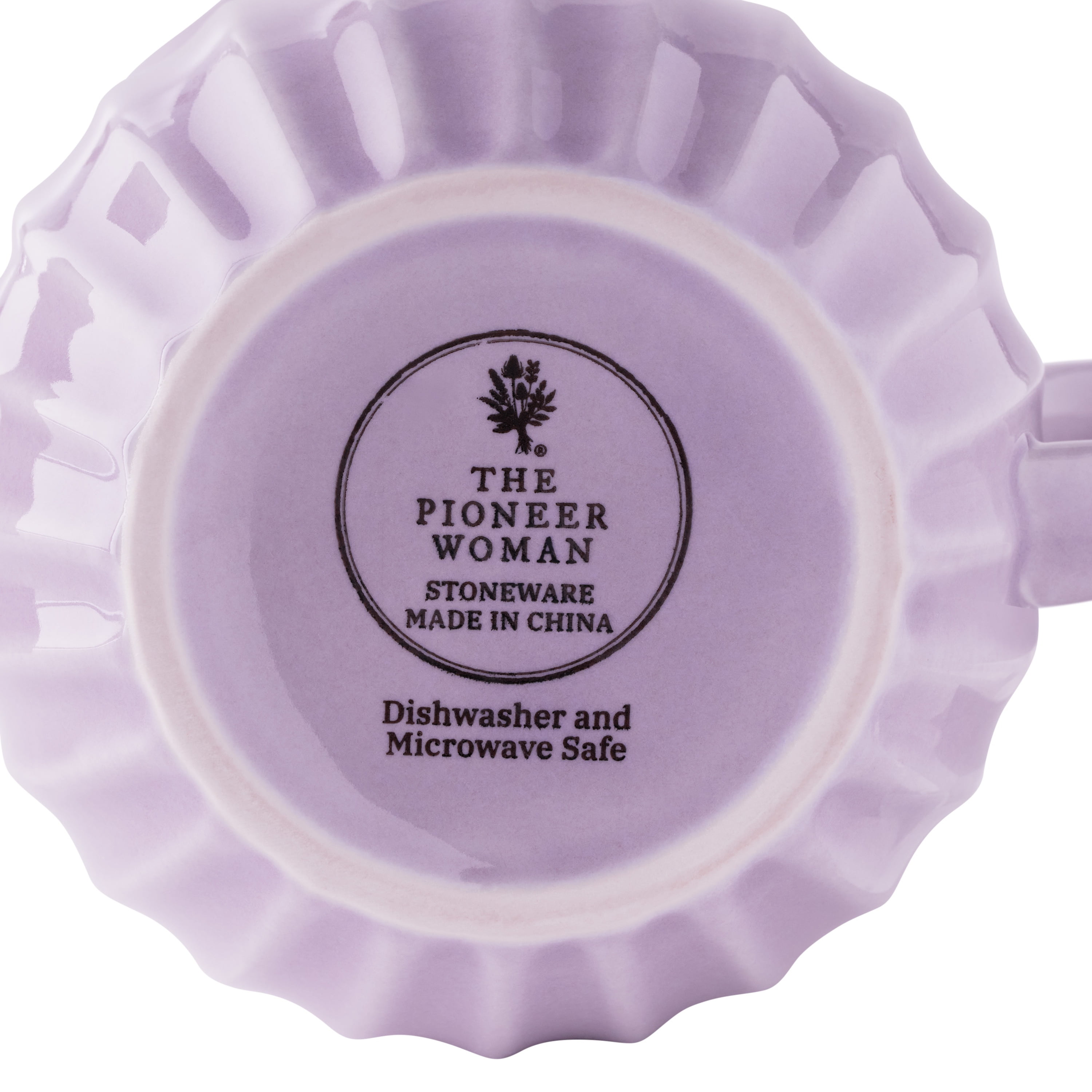 The Pioneer Woman Colette 12-Ounce Stoneware Mug, Purple