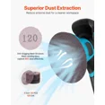 thumbnail image 3 of 50PCS 5-Inch 120 Grit Mesh Sanding Discs for Dust-Free Sanding on Metal,Wood,and Plaster-Anti-Clogging Hook-and-Loop Sandpapers for Car Body Repair and Paint Removal, 3 of 6