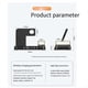 thumbnail image 4 of Use el Cargador Inalámbrico del Reloj con Enchufe USB, el Cargador Inalámbrico, el Soporte Inalámbrico para Teléfono, el Despertador, la Base de Carga Rápida, 4 of 7