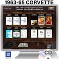 thumbnail image 2 of Detroit Iron OEM 1963-1965 Corvette Shop Manuals, Sales Literature & Parts Books on CD, 2 of 2