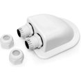 thumbnail image 3 of 2PCS Roof Passthrough IP68 Waterproof Solar Cable Gland Weatherproof Double Cable Entry Box, Caravan and Boat ABS Cable Passthrough, White, 3 of 5