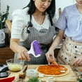 thumbnail image 2 of 2 Pcs Hole Punch Rollers Pizza Needle Rolling Pin Purple Plastic, 2 of 6