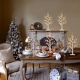 thumbnail image 2 of Decoraciones para árboles de Navidad en forma de abedul blanco con luz LED de 2 pies, 2 of 9