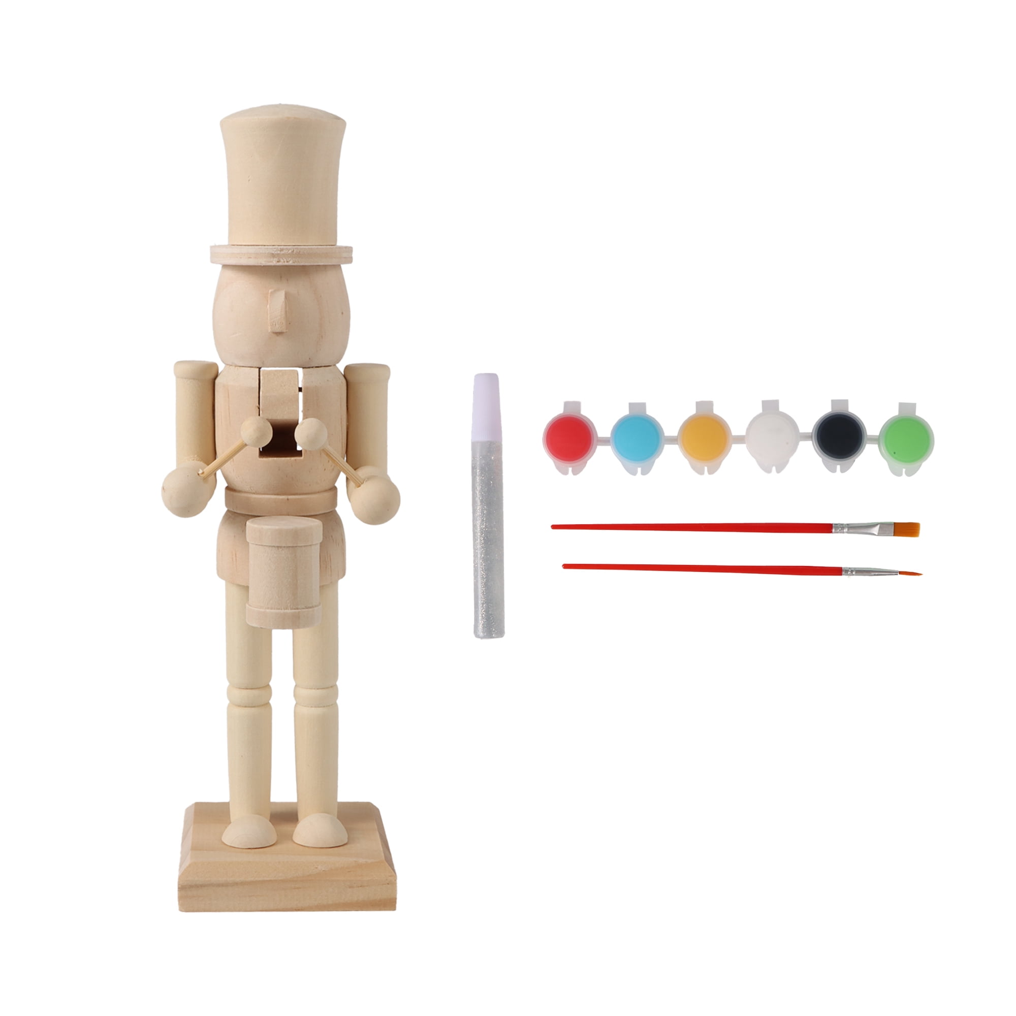 HELLO HOBBY Nutcracker Craft Kit, Hello Hobby, Nutcracker Craft
