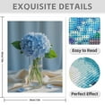 thumbnail image 3 of Diamond Art Kit for Adults, Blue Hydrangea Vase Elegant Display Diamond Painting for Adults Beginners, DIY Diamond Art Painting Kits, 5D Diamond Painting Crafts for Home Decor 12x16 Frameless, 3 of 7