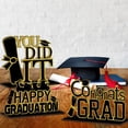 thumbnail image 4 of 4Pcs 2026 Graduation Decorations Wooden Table Centerpiece Class Of 2026 Graduation Table Decorations Tabletop Tray Decor For Congrats Grad Decor, 4 of 4