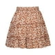 thumbnail image 5 of Faldas Para Mujer Falda Corta Casual Vintage Cintura Alta Estampado Floral Playa Volantes Odeerbi  ODB138786, 5 of 8