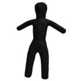 thumbnail image 5 of Grappling Dummy Practice Tool Kickboxing PU Leather Unfilled Adjustable 110cm Tall for Home Gym Training, 5 of 9