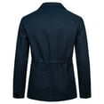 thumbnail image 4 of IYTR Men's Washed Blazer Jacket Solid Slim Business Work Office Sports Coats with Pockets Navy L, 4 of 4