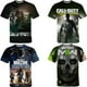 thumbnail image 2 of Camiseta de juego Call Of Duty, camiseta informal de verano con cuello redondo para hombre, camisetas con estampado 3D geniales, ropa urbana Harajuku, camiseta para hombre, 2 of 5