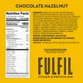 thumbnail image 6 of FULFIL Nutrition Vitamin & Protein Bar, Chocolate Hazelnut, 4 pack, 6 of 8