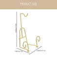 thumbnail image 2 of PAMINGONO Coffee Mug Stand Golden 1Set 7.5x5.1x2.8In, 2 of 8