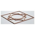 thumbnail image 4 of Ekena Millwork 11 3/8"W x 11 3/8"H x 1/4"T Small Gypsum Decorative Fretwork Wood Wall Panels, Cherry, 4 of 18