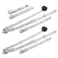 thumbnail image 1 of Chevy II 1966-1967 Standard 3 Points Gris & Gris Kit de Ceinture de Sécurité Rétractable - 3 Ceintures, 1 of 1