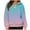Sky Blue, variant on Quarter Zip Pullover Women Long Sleeve Solid Color/Gradient Casual Zip Up Hoodie Trendy Fall Sweatshirts 2025