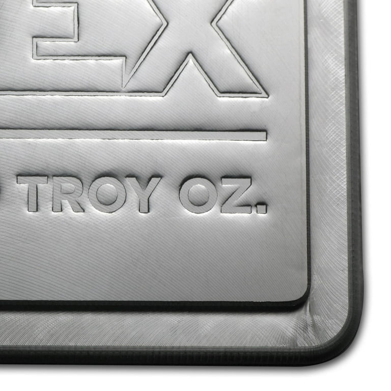 APMEX 10 oz Stackable Silver Bullion Bar - Walmart.com